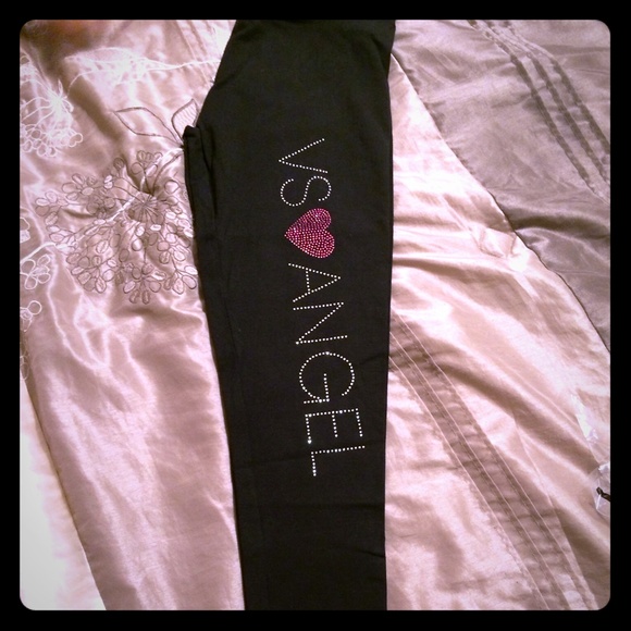 - V🎀Secret Angel Sequin leggings sz S - Picture 1 of 4